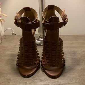 Brown Express wedges